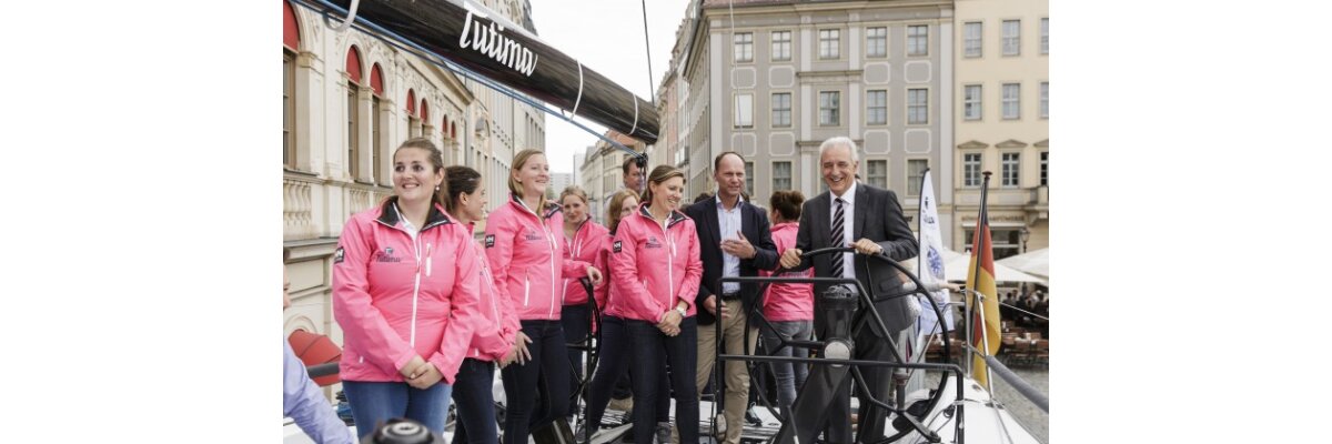 Hoher Besuch auf der Tutima Hochseeyacht - 